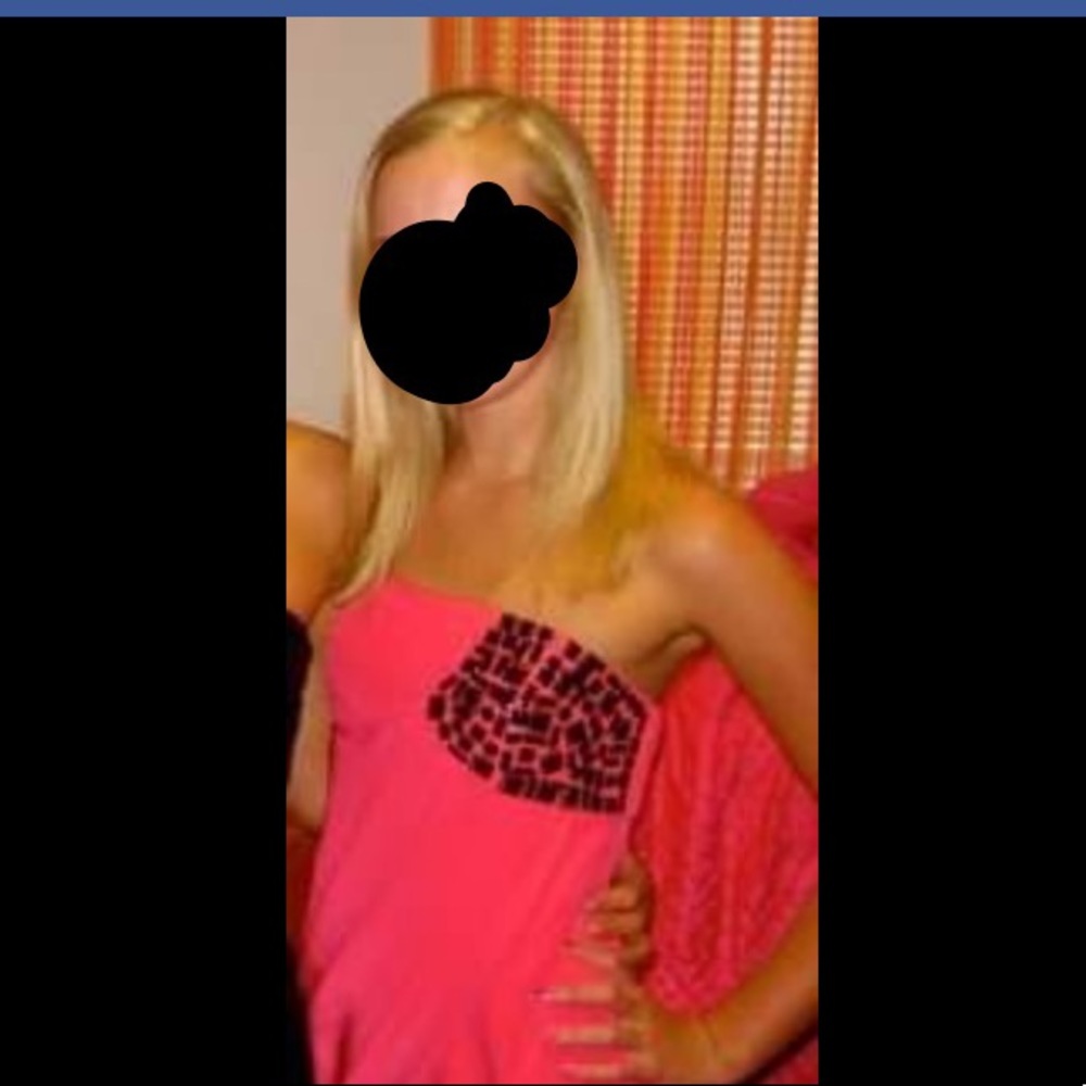 Tibi 0 strapless pink dress - worn once!